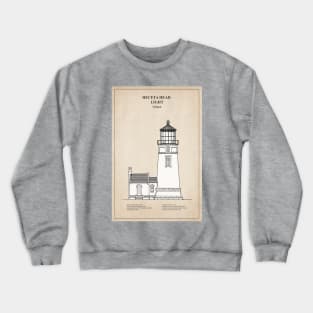 Heceta Head Light Lighthouse - Oregon - SBD Crewneck Sweatshirt